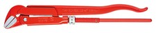Knipex 8310015 Pipe Wrench 90 Degrees Red Powder-Coated 17 1/2 In