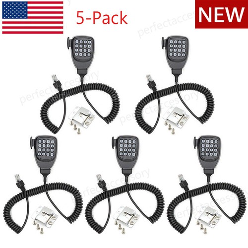 5-Pack KMC-32 Microphone For Kenwood TM-271A TM-281A TM-471A TM-D710A ...