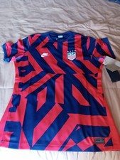 Nike USWNT DRI-FIT Away Jersey 2021 Red/Blue Women's Large NWT CZ4317-422