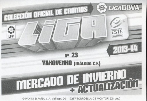 ELIGIR TO CHOOSE YOURS STICKERS PANINI ESTE LIGA 2014 : LEVANTE to ACTUALIZACION - Imagen 224 de 258