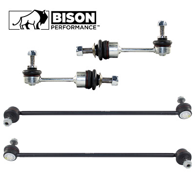 Bison Performance 4pc Front & Rear Stabilizer Sway Bar Link Kit For BMW E60 E61