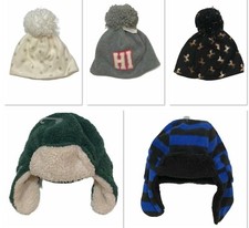 NWT GAP Kids Boys Girls Hats Black Gray Cream Green Blue