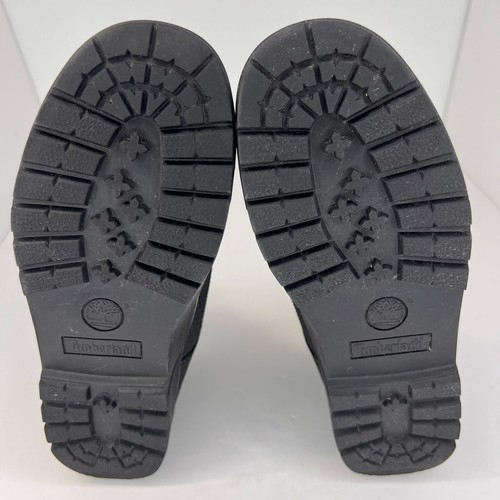 Timberland Helcor Mens 243330 Black Canvas Mid Top Size 6 Hiking Boots - Picture 8 of 10