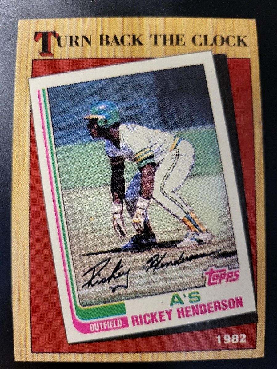 1987 Topps Rickey Henderson Card #311 | eBay
