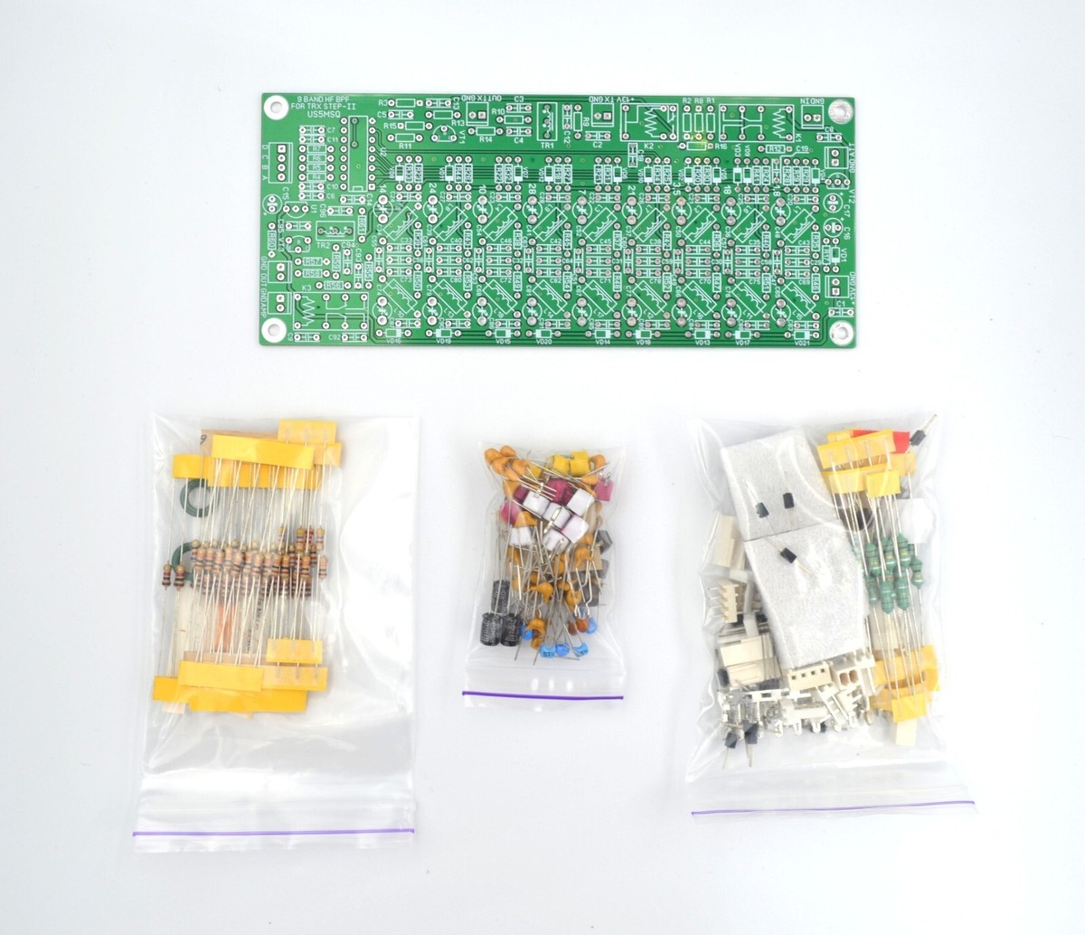 HFバンドパスフィルター 9 band HF BPF Inteface Module DIY KIT band pass filter ODYSSEY