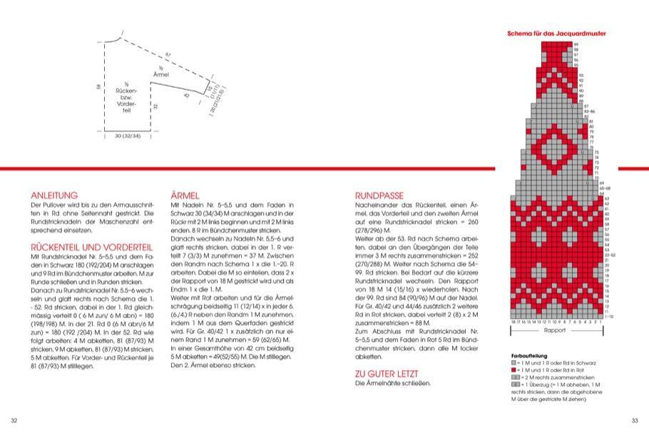 Thumbnail - Rebecca Trade Pullover Mit Rundpassen Stricken