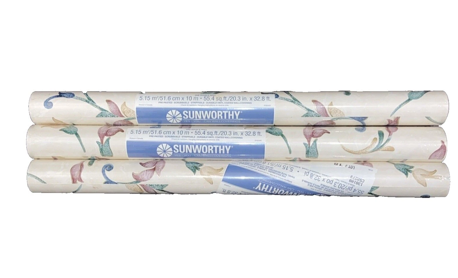 Papel pintado floral Dormitorio Papel Rollos y hojas