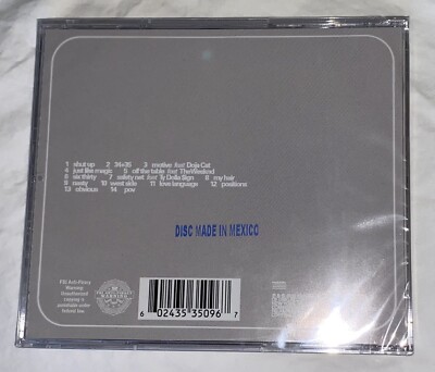 アリアナ・グランデ　Positions　直筆サイン入りCD Ariana Grande Signed Positions Rare Brand New CD Autographed Album
