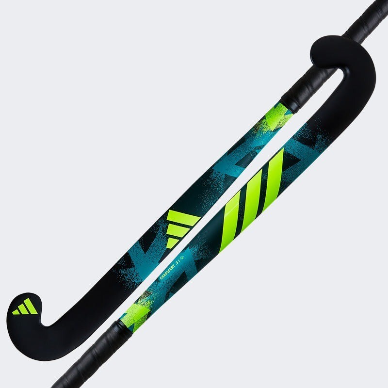 adidas Chaosfury .3 Wooden Indoor Hockey Stick Green