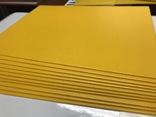 50 Blank Signs YELLOW 18" x 24" x 4 mm corrugated plastic, bundles of 50 pieces