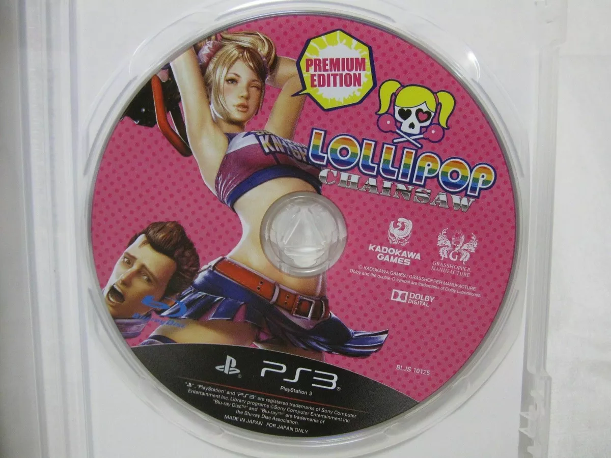 PlayStation 3 LOLLIPOP CHAINSAW Premium Edition PS3 Japanese version Video  Game 4582350660029