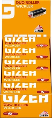 1x Gizeh Duo Roller verstellbar für Slim und Extra Slim Filter adjustable 