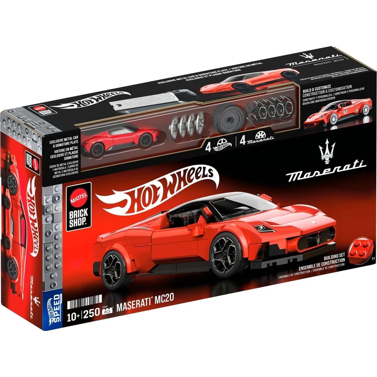 MATTEL HOT WHEELS JFR90 Maserati - Set 2X MC20 2022 - 250 Pieces