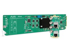 AJA OG-DANTE-12GAM 12G-SDI Dante 64-Channel Embedder Disembedder Dual GigE