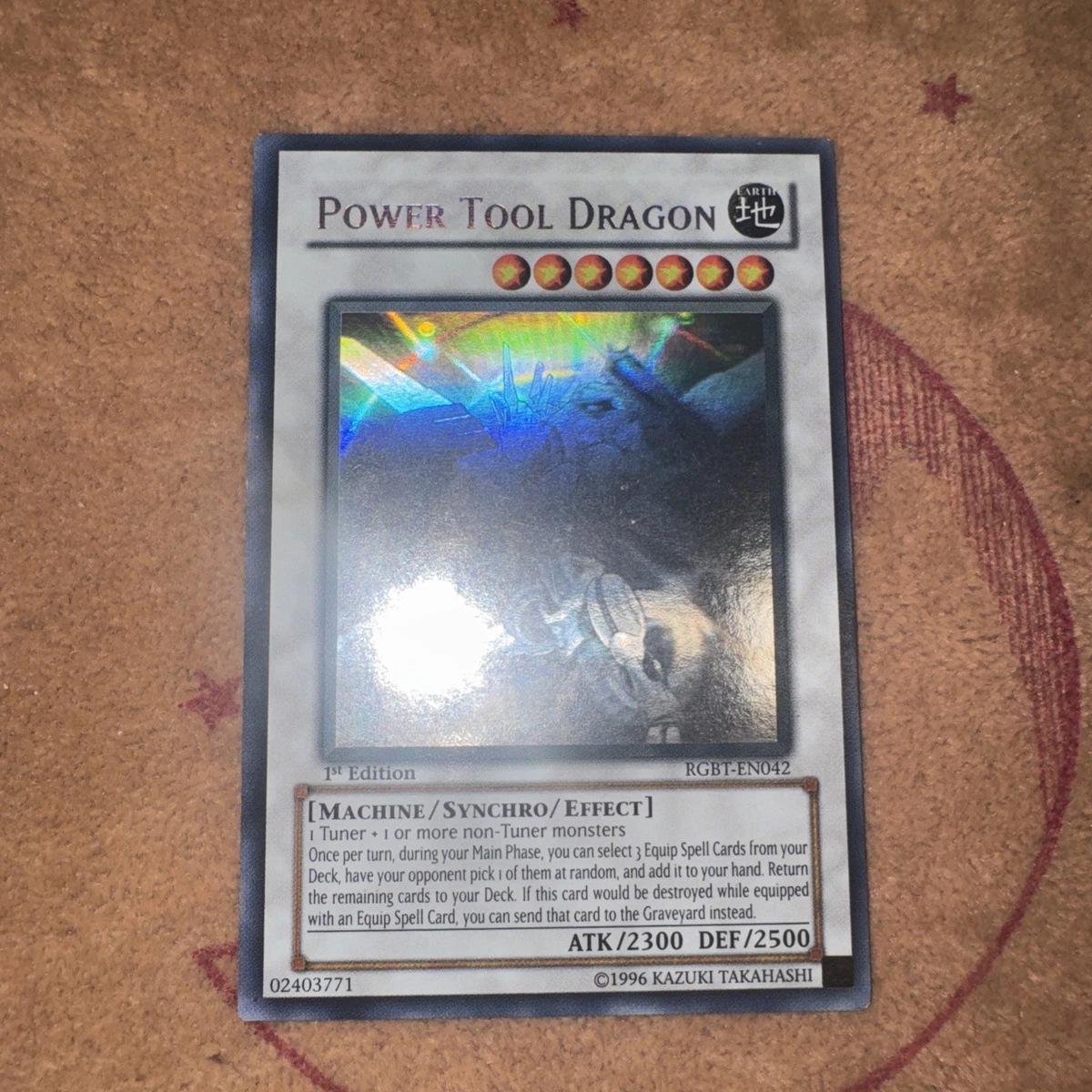 Power Tool Dragon Yu-Gi-Oh! TCG Individual Trading Card Games for