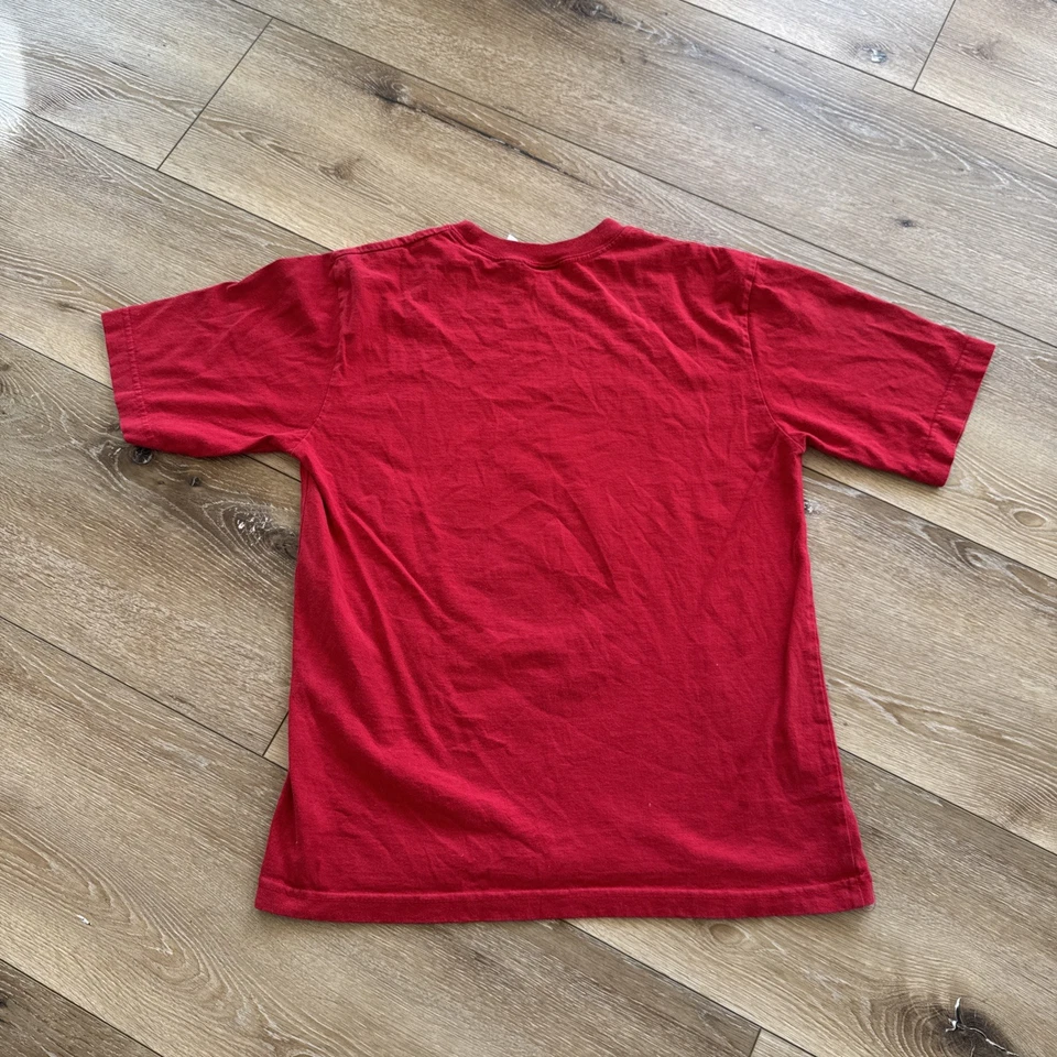 Tmnt Shirt Youth L Red Cotton Y2K Vintage Teenage Mutant Ninja Turtles - Image 2 of 4