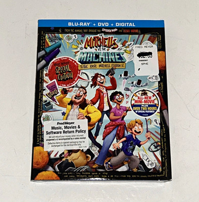 Sony Pictures Animation The Mitchells vs. the Machines Blu-ray + DVD + Digital
