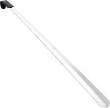 31.5" Extra Long Handled Shoe Horn,Metal Shoehorn for Men and Women,Heavy Duty E