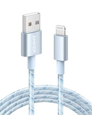 Anker USB A to Lightning Cable, MFi-Certified 1-Pack, 6 ft, Blue 