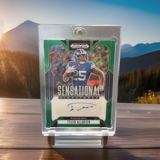 2025 Panini Prizm Draft Picks - Sensational Signatures Tyler Allgeier #SS-TYA