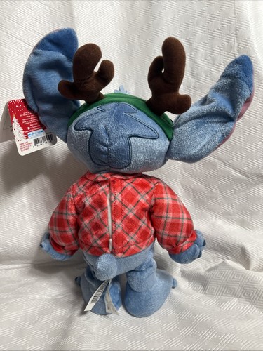 Disney Stitch Musical Animated Plush Plays We Wish You A Merry Christmas - Picture 3 of 6