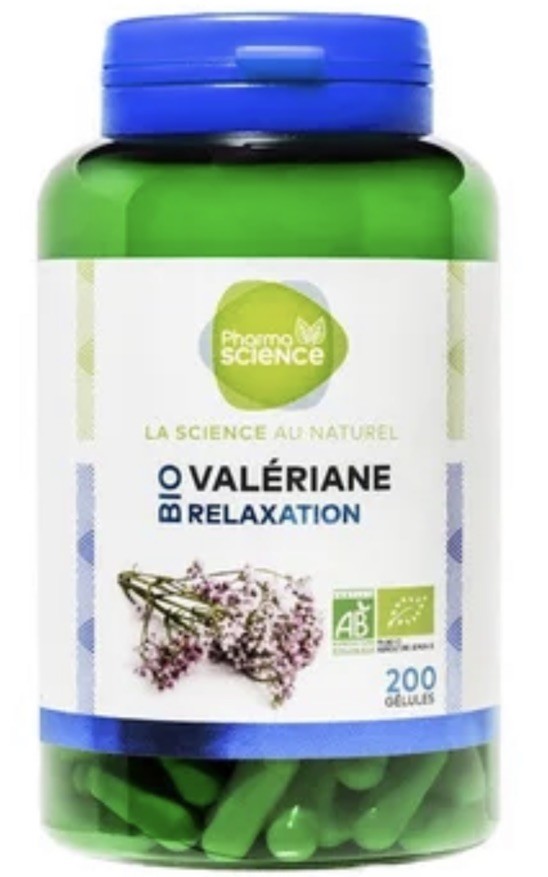 Valériane Pharmascience gélules sommeil naturel phytothérapie relaxation stress et anxiété