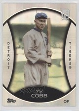2010 Topps Wal-Mart Platinum Legends Chrome Cereal Ty Cobb #PC18 HOF sh7