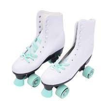 C SEVEN Youth Retro Design Mint Quad Roller Skates C7-RSB-MT 