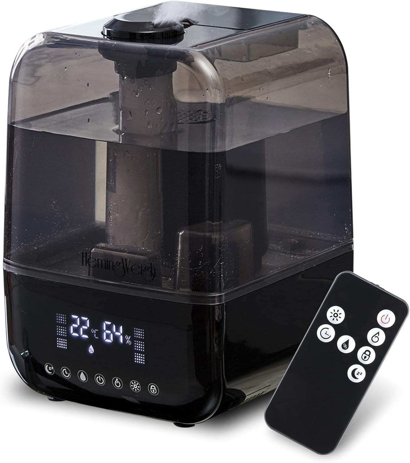 With Ultra-quiet Essential Oil Vaporizer  New