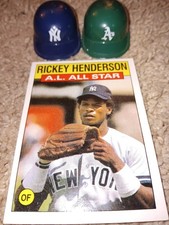 1986 Topps Rickey Henderson #716 All Star New York Yankees 🔥 HOF 🔥