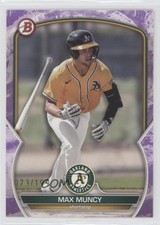 2023 Bowman Prospects Purple Pattern 73/199 Max Muncy #BP-87 fm0