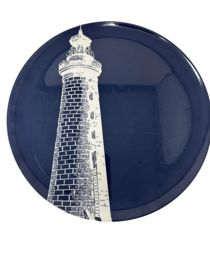 Lote de 10 Juego de Platos de Cena Thomas Paul Scrimshaw Melamina Náutica 11" Foto 4 de 4