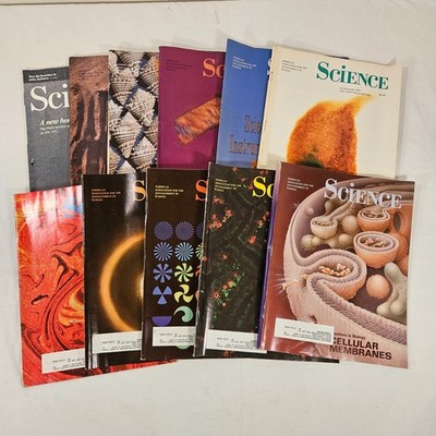SCIENCE Magazine AAAS Lot 11 Issues 1992-93 and 2016