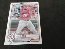 2021 Bowman #67 Juan Soto Washington Nationals Baseball Card MT
