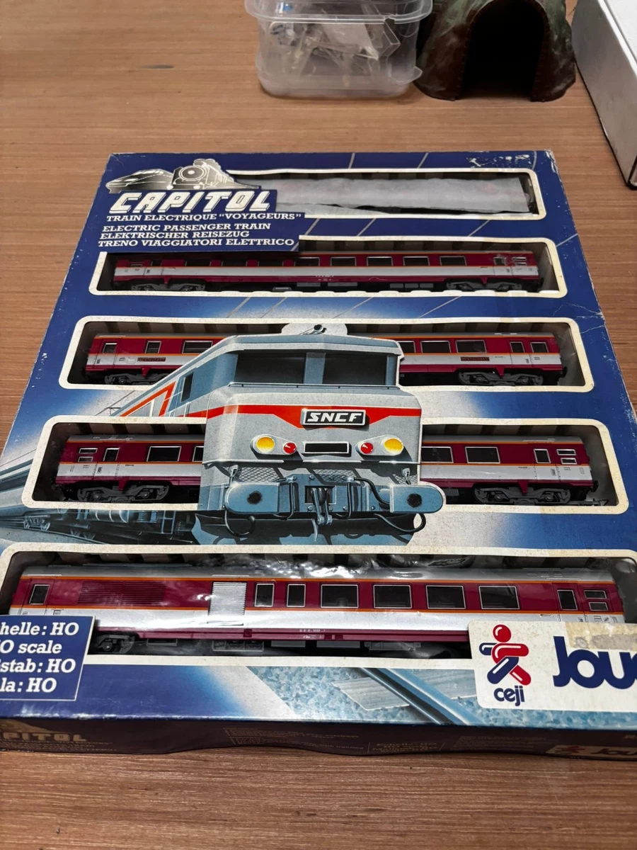 Lot De 4 Voitures Jouef HO - Capitole Gril Express SNCF (Rouges) - Occasion