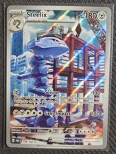 Carte Pokemon - Steelix 208/182 AR Faille Paradoxe EV04 NM FR