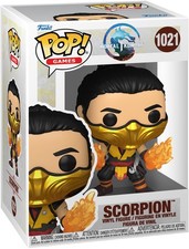 Figura - Mortal Kombat: Funko Pop! Games - Scorpion (vinyl Figure 1021)