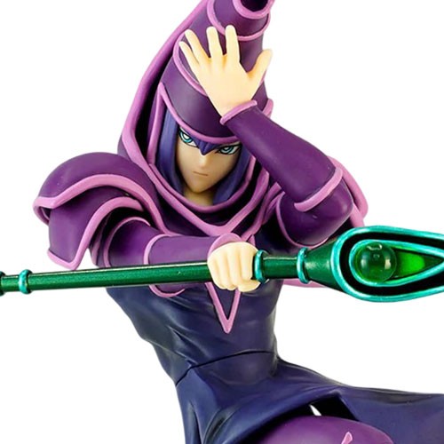 Figurine Magicien Des Ténèbres Equal Arts : Statuette Yu-Gi-Oh de Collection en Résine 30cm