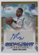 2024-25 Chrome Sky-Light Signatures Gold Refractor /50 Grant Williams Auto uk2