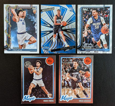 Orlando Magic 5-Card RC & Insert Lot Tristan da Silva Penda Cole Anthony Topps