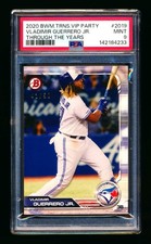 2020 TOPPS TRANSCENDENT VLADIMIR GUERRERO 2019 RETRO VARIATION #/50 PSA 9 POP 1!