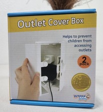 Wappa Baby Outlet Cover Box 2 Pack   New in Box