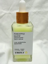TRULY Pineapple Glow Brightening Facial Serum 3.4 fl oz Moisturizer