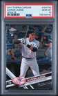 2017 Topps Chrome Update Rookie Debut Aaron Judge PSA 10