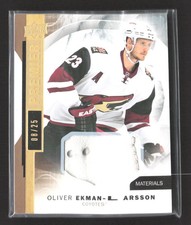 2015 Upper Deck Premier Oliver Ekman-Larsson #6 08/25 Game-Used Patch