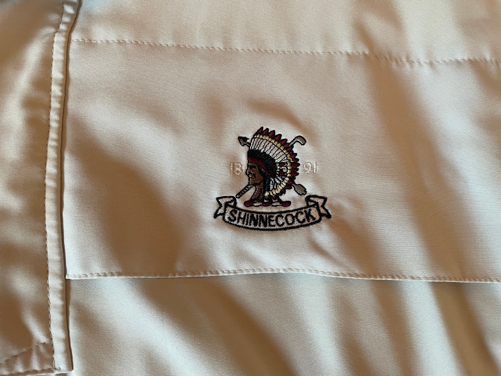 Shinnecock Zero Restriction Jacket Men L Beige Wi… - image 5