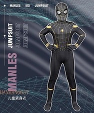 Spider-Man 3 No Way Home Cosplay Costume Children Tight Bodysuit Peter Parker