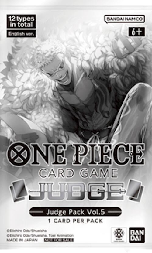 One Piece TCG - Judge Pack Vol. 5 - Promo Pack - Bandai - SEALED