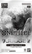 One Piece TCG - Judge Pack Vol. 5 - Promo Pack - Bandai - SEALED NEW 4x