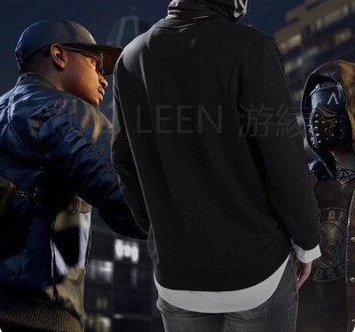 Watch Hoodie Dogs Marcus Dedsec Cosplay Mantel Kostüm M-3XL Game Party HOT